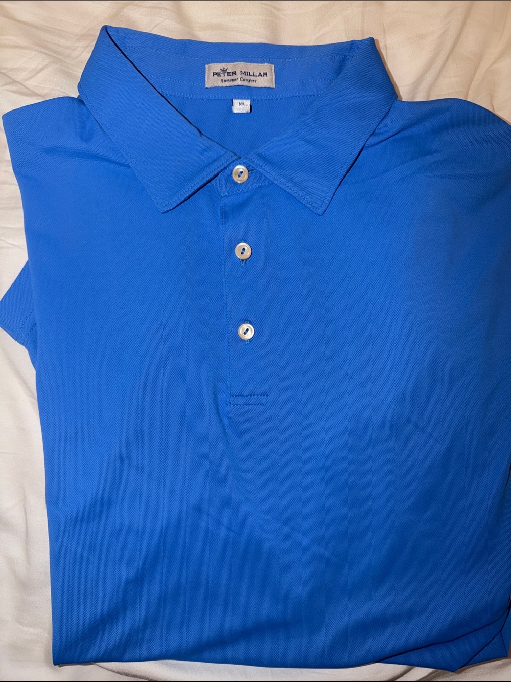 Peter Millar Polo Shirt in Bright Blue
